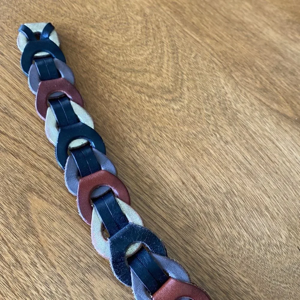 Multi colored  Fossil  belt